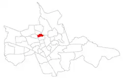 The bairro in District of Sede