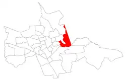 The bairro in District of Sede