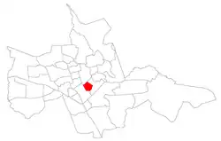 The bairro in District of Sede
