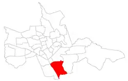 The bairro in District of Sede