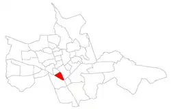 The bairro in District of Sede