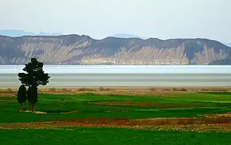 View of Lake Bakhtegan