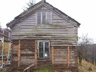A building at Larsbakk in Fjaler
