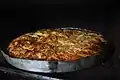 A tray of Albanian bakllava in Kosovo