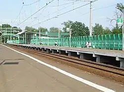 The station in 2007, before reconstruction.