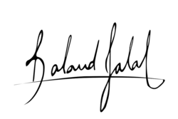 Signature of Baland Jalal