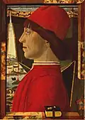 Portrait of a young man, now in the Museo Correr