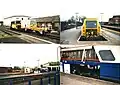 Balfour Beatty and Carillion tamping machine in the UK.