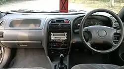 Suzuki Baleno interior (facelift; Pakistan)