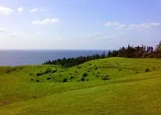 Ballebjerg (Nordby Bakker), the highest point on Samsø.