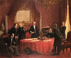 Balmaceda and his ministers (1910)
