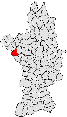 Location in Olt County
