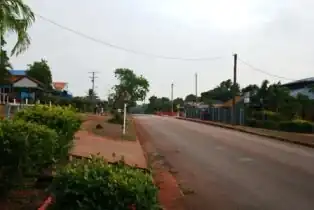 Main street of Bamaga