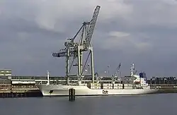 Dole's ship Tropical Mist, Hamburg port