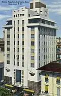 Banco Popular Building (1939) in Old San Juan
