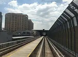 The station is located near the 1Utama Shopping Centre
