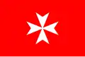 Variant flag of the Knights Hospitaller (Sovereign Military Order of Malta)