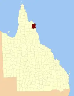 Location within Queensland
