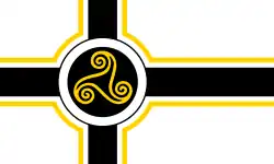 flag of the Breton National Party