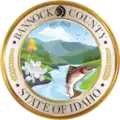Official seal of Bannock County, Idaho