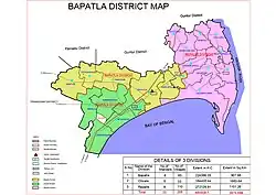 Chirala Revenue Division in Bapatla District