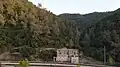 Abandoned railway station in the Valley of Sorek
