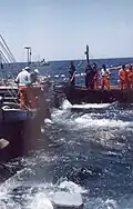 Tuna fishing off Barbate