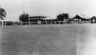 Barcaldine Downs Station homestead