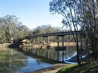 Murray River crossing at Barmah