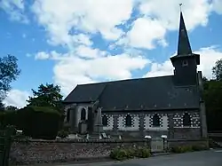 The church in Baromesnil