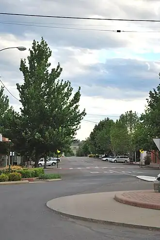 The main street of Barraba