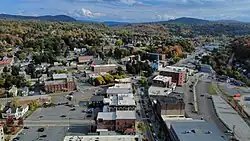 Barre, VT, from the northwest
