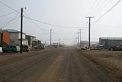 Street view of Utqiagvik in 2008