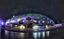 External view of the stadium