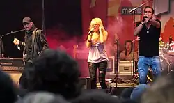 Basic Element on stage in Falun, Sweden, 2009