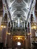 Organs inside the main building