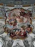 Franz Anton Zeiller: Fresco in the Basilica of Ottobeuren