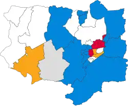 2007 results map