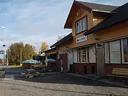 Bastuträsk railway station