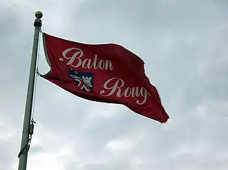 Flag of Baton Rouge, Louisiana