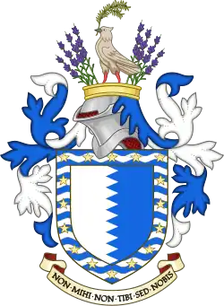Arms granted to the metropolitan borough in 1955
