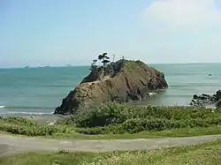 Battle Rock, Port Orford