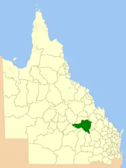 Location within Queensland