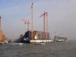 Construction site in 2008