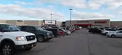 The parking lot of Bay City Town Center