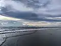 Kutubdia Sea Beach in rough weather