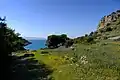 Bay at the western coast