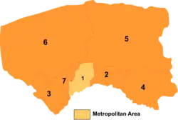 Bayannur divisions: Hanggin Rear Banner is 7 on this map