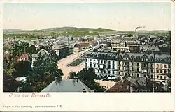 Gruss aus–type postcard, published by the Munich-based German printing house Purger & Co.
