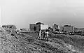 Bayt Jiz after capture by Harel Brigade, 1948. Original caption says: "Houses are full of fleas."